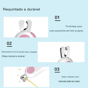 Cortador de Unhas para Cães e Gatos